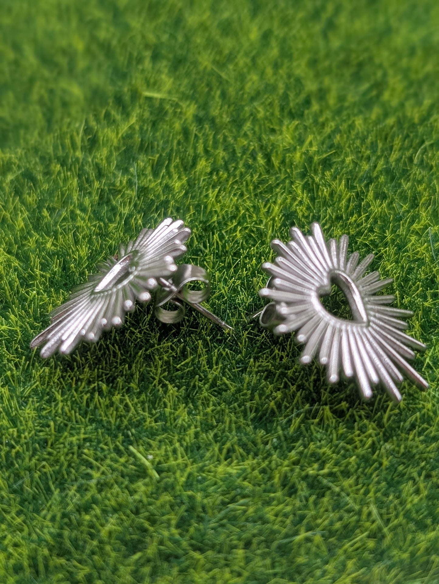 Moonburst Stud Earrings