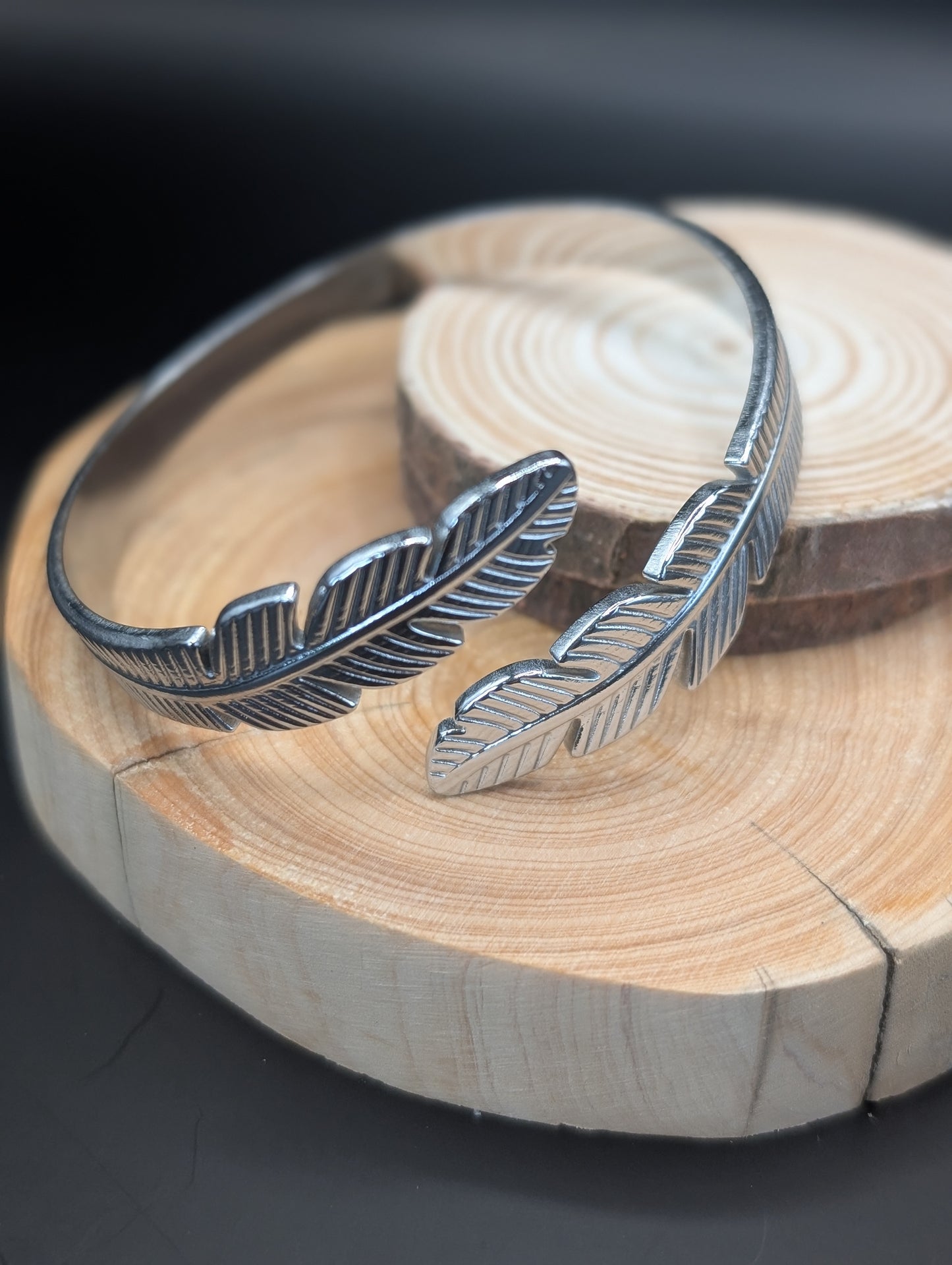 Thrasher Silver Tarnish Free Bangle.