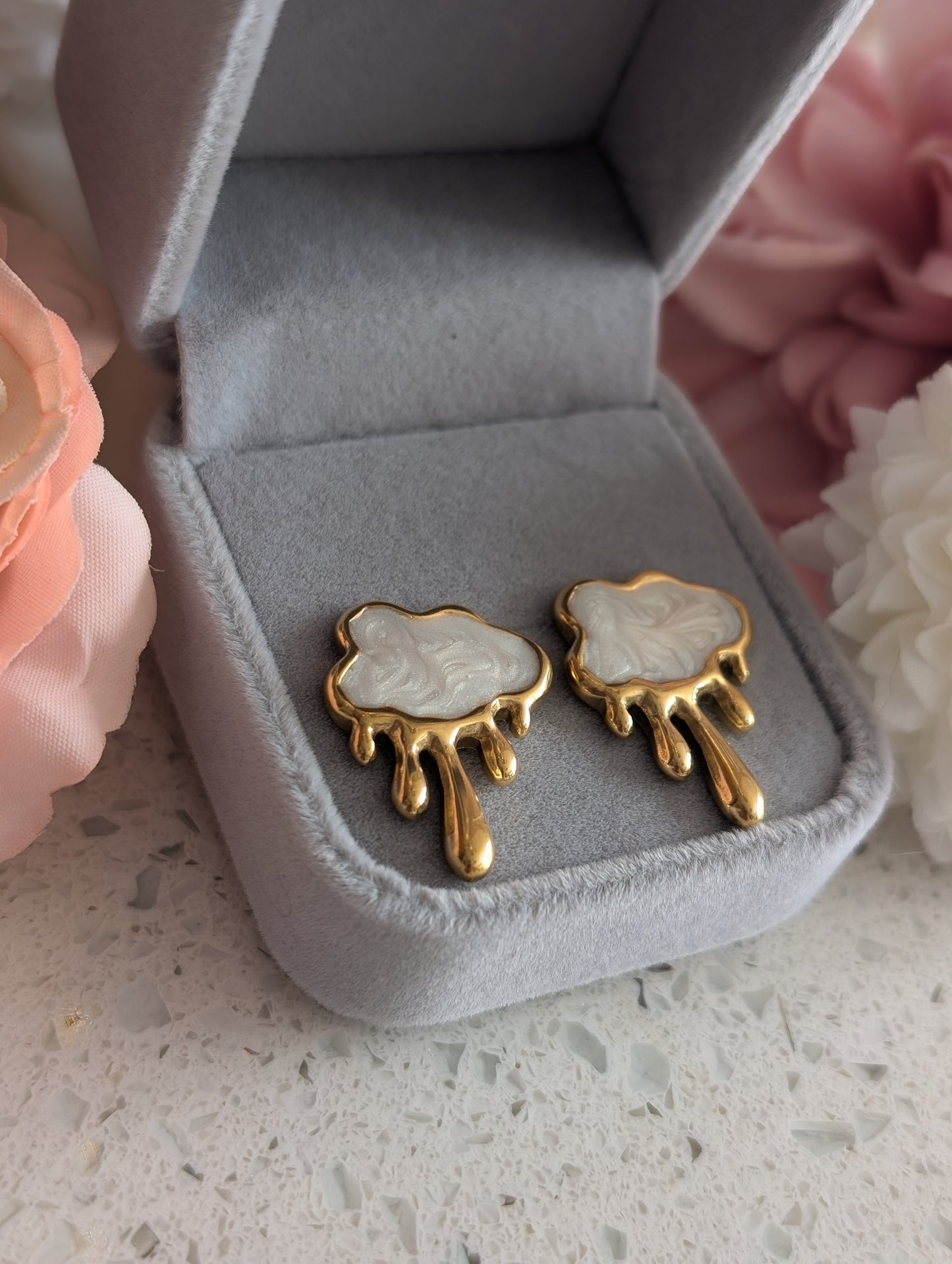 Silver Lining Stud Earrings