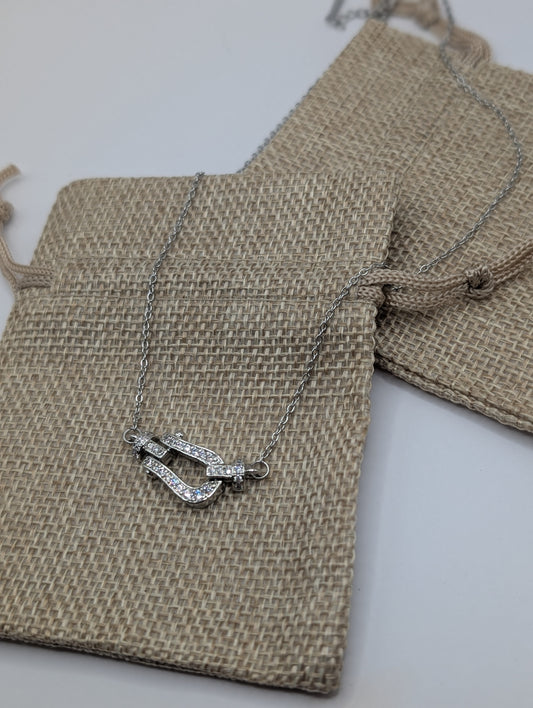 Western Buckle Necklace