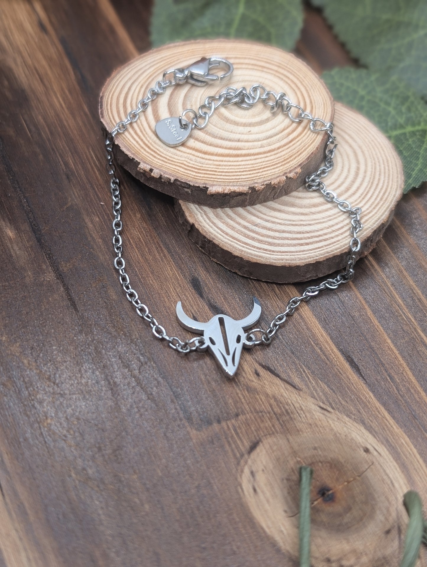 Longhorn Bracelet Silver