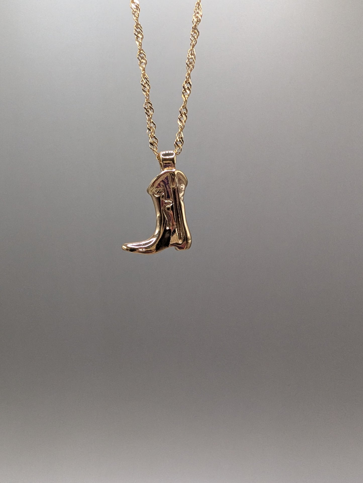 Broadway Boot Necklace