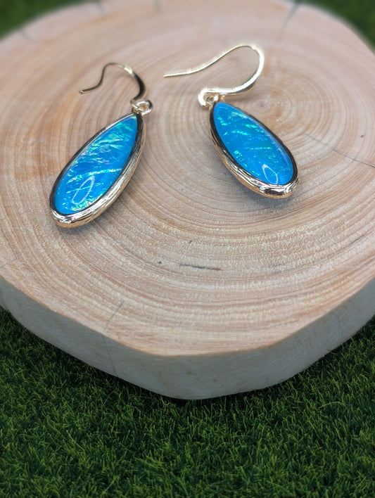 Deep Sea Wave Earrings