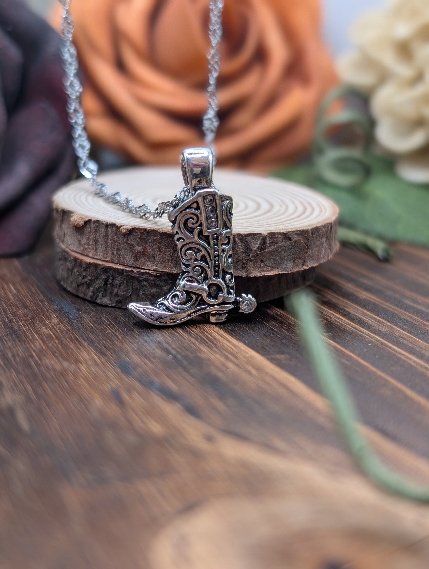 Silverado Nashville Boot Silver