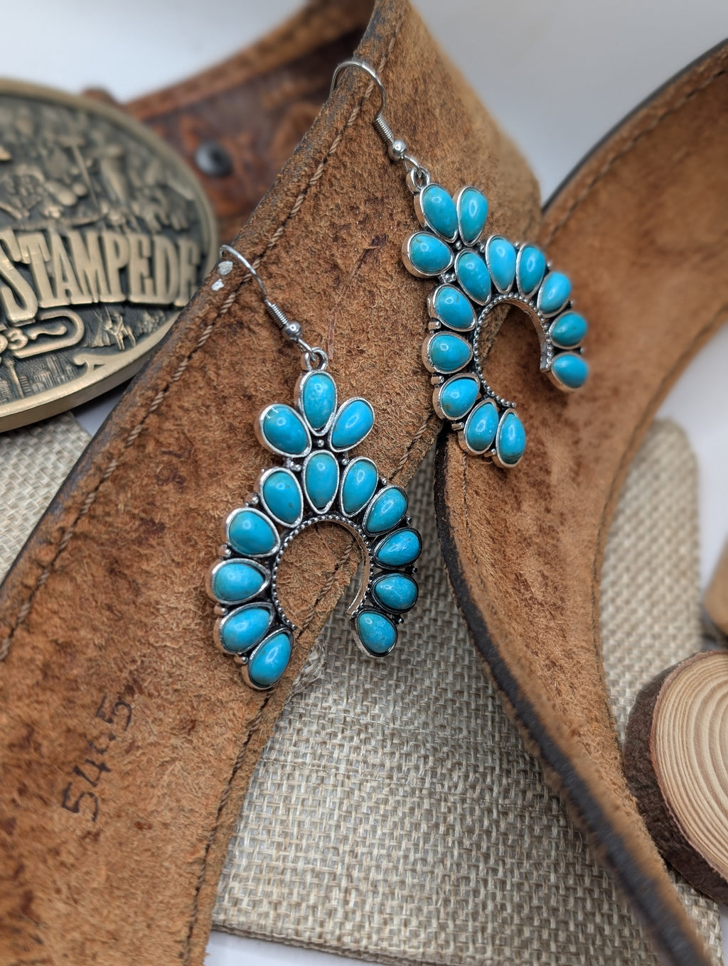 Turquoise Naja Earrings