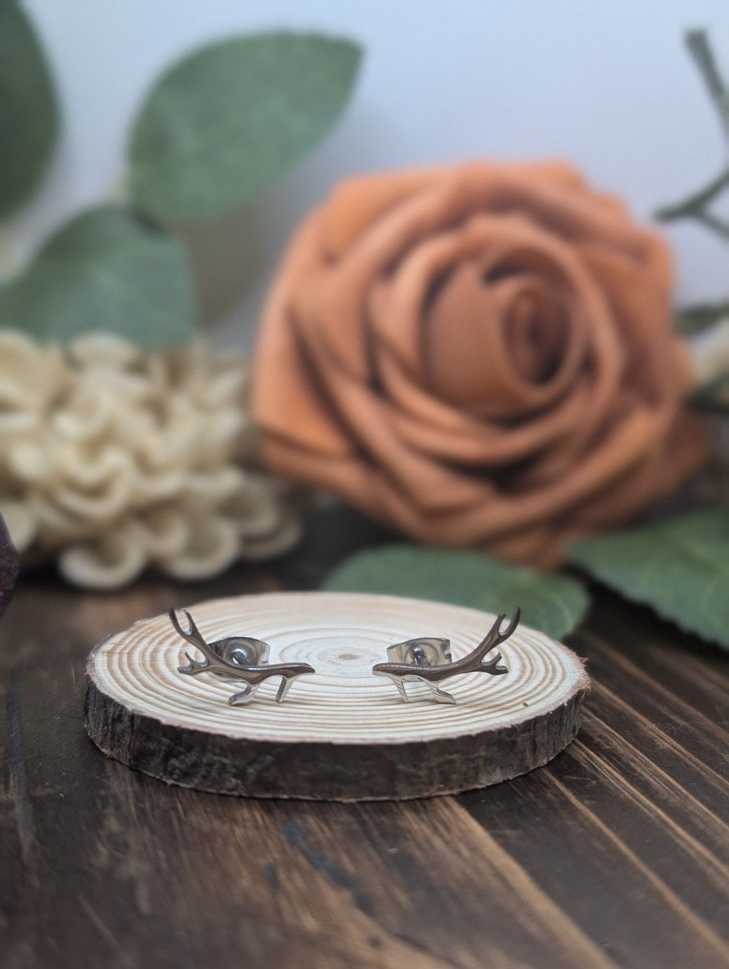 Antler Stud Earrings