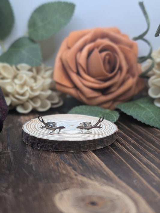 Antler Stud Earrings