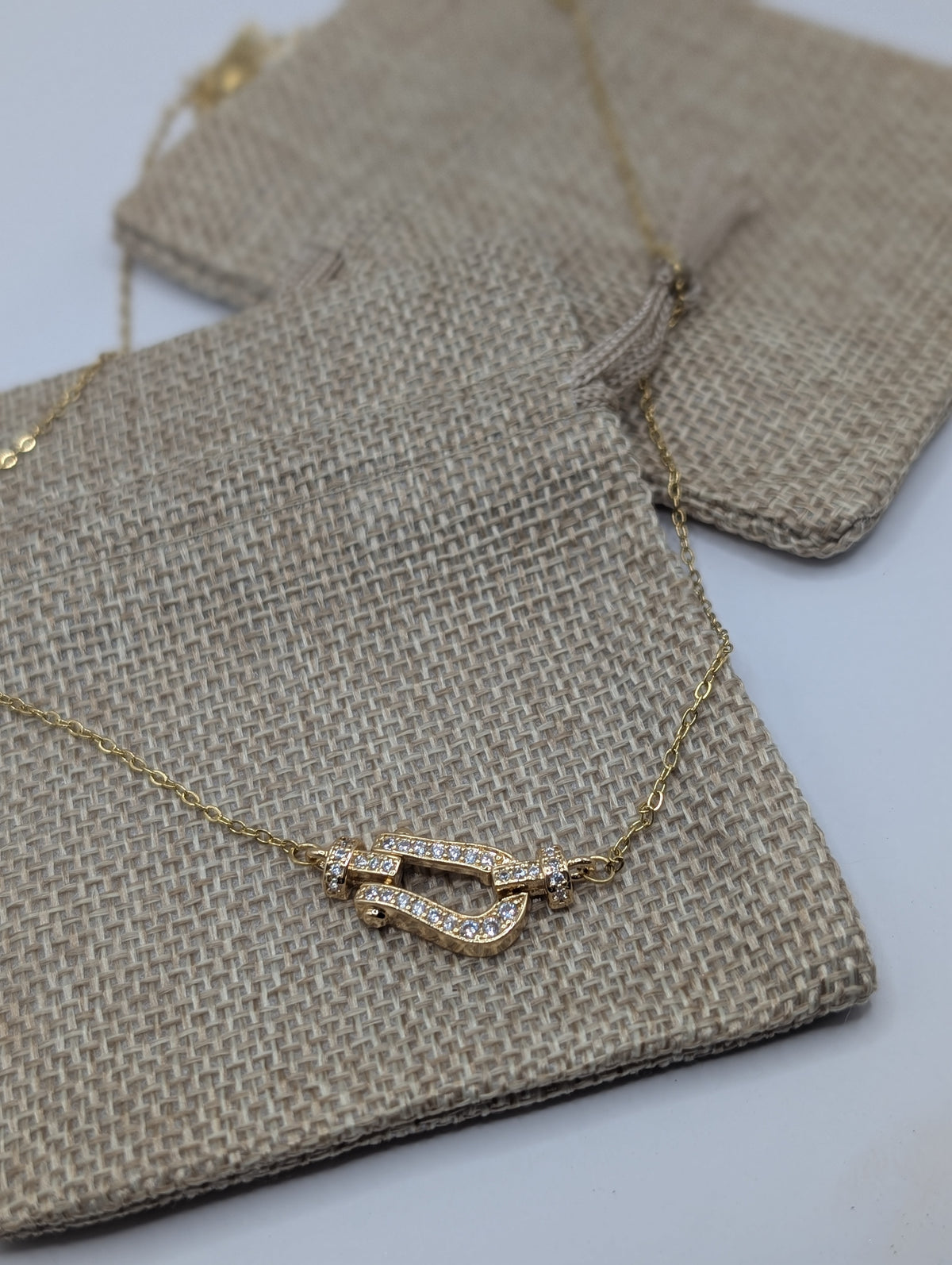 Western Buckle Necklace