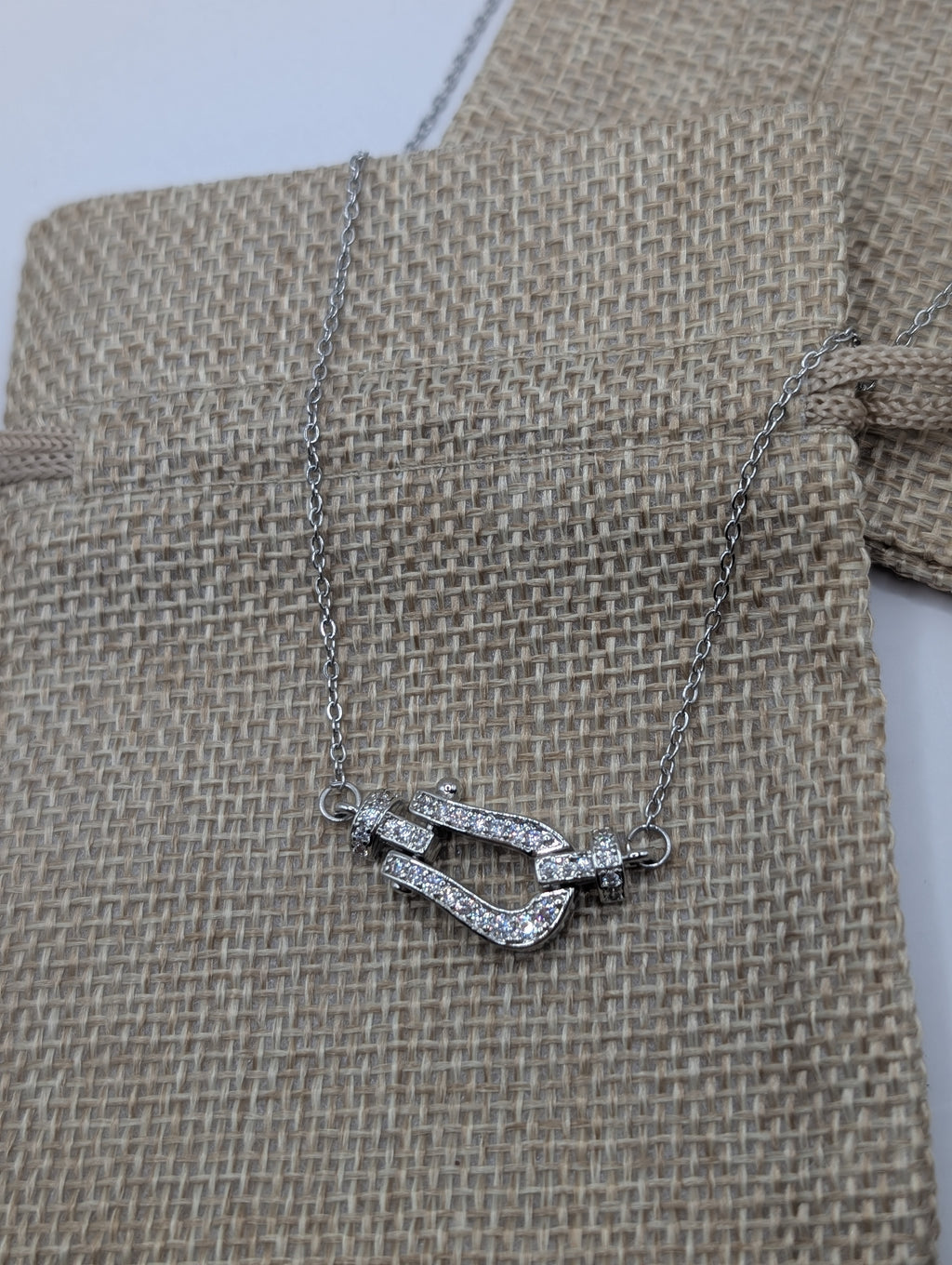 Western Buckle Necklace