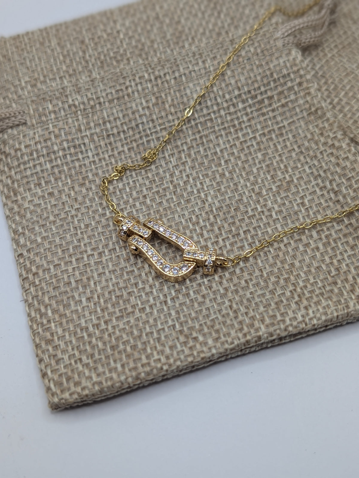 Western Buckle Necklace