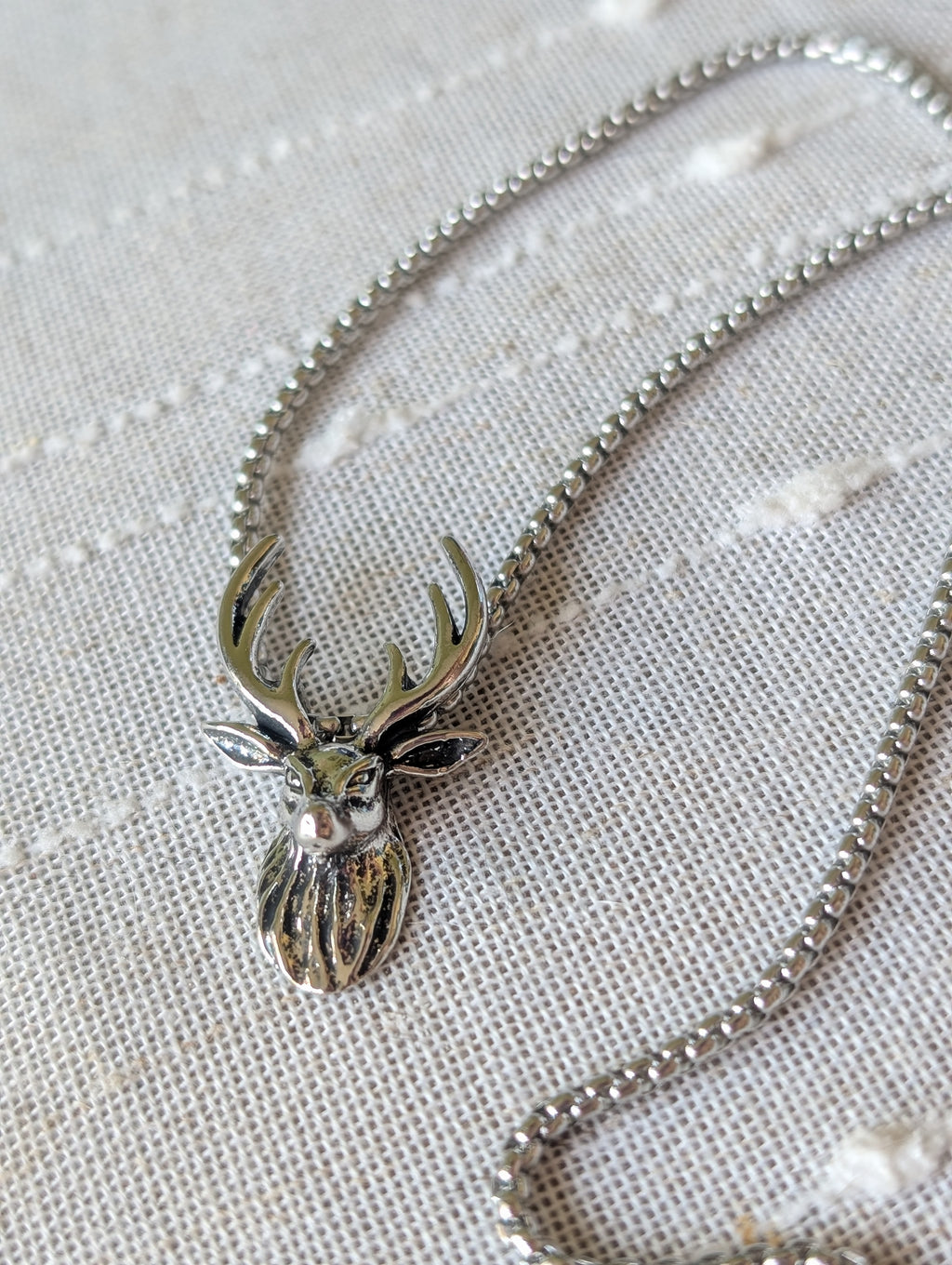 Stag necklace