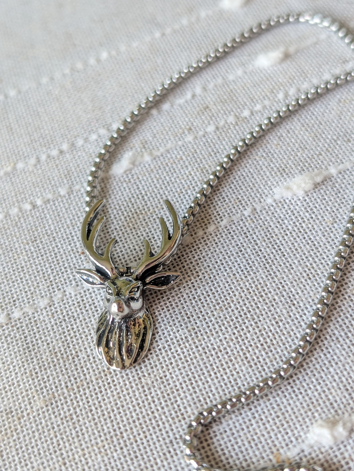 Stag necklace