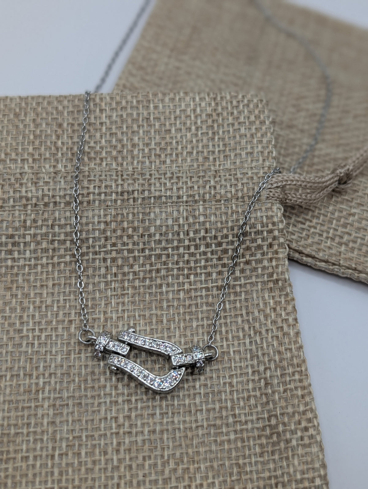 Western Buckle Necklace