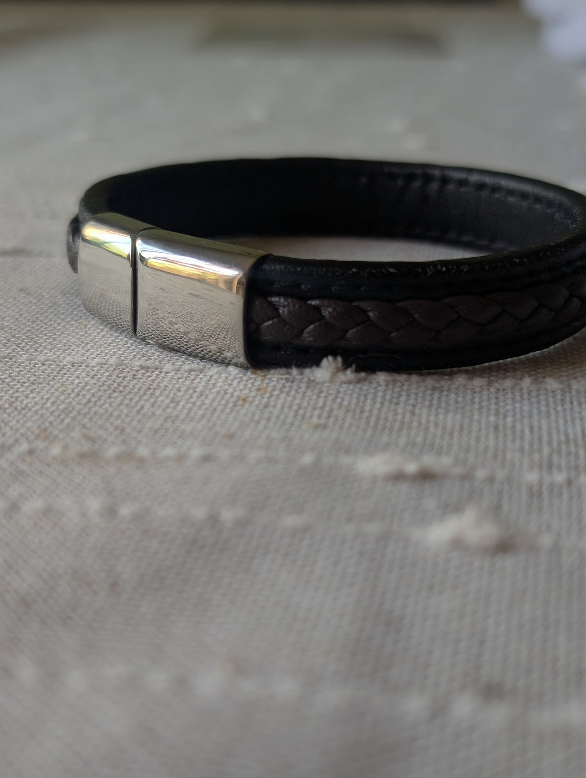 Mens steel cuff