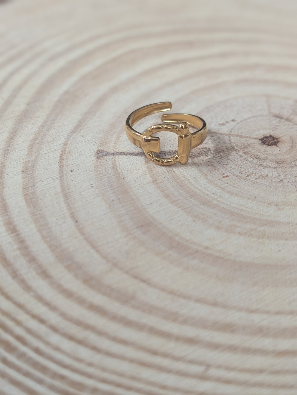 Buckle adjustable ring