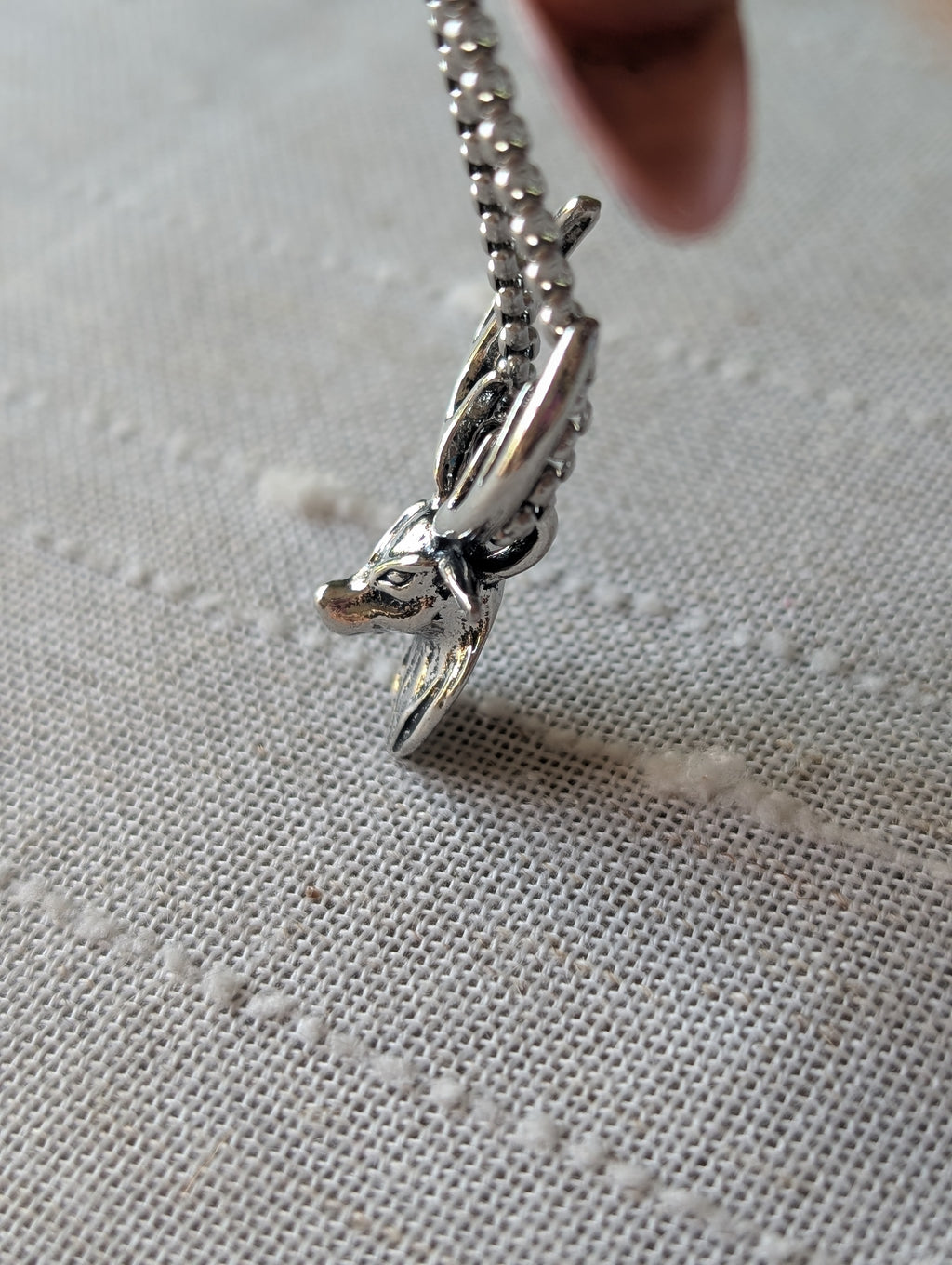 Stag necklace