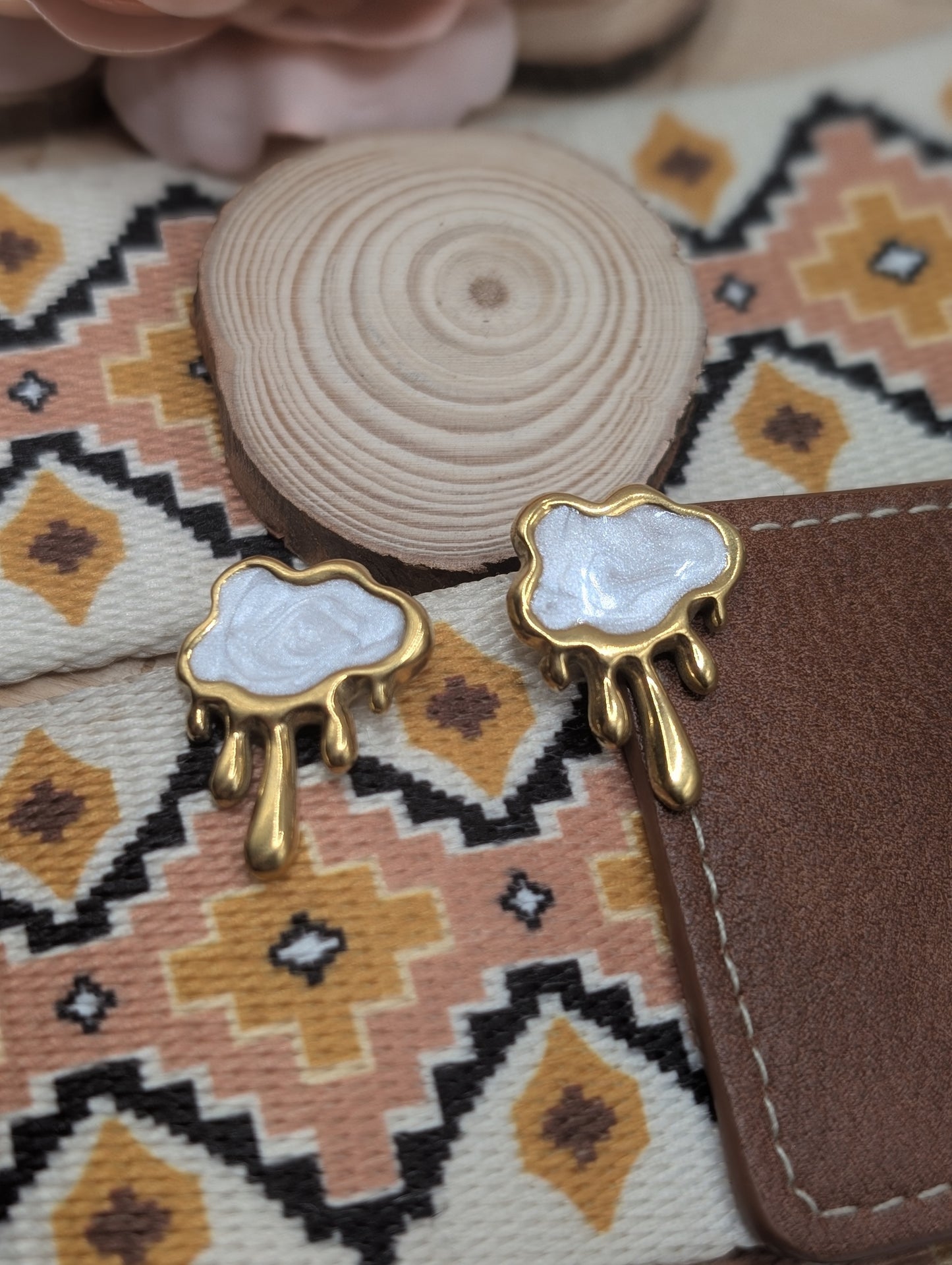 Silver Lining Stud Earrings