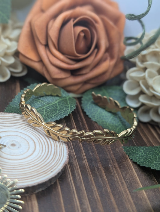 Floral Vine Bangle