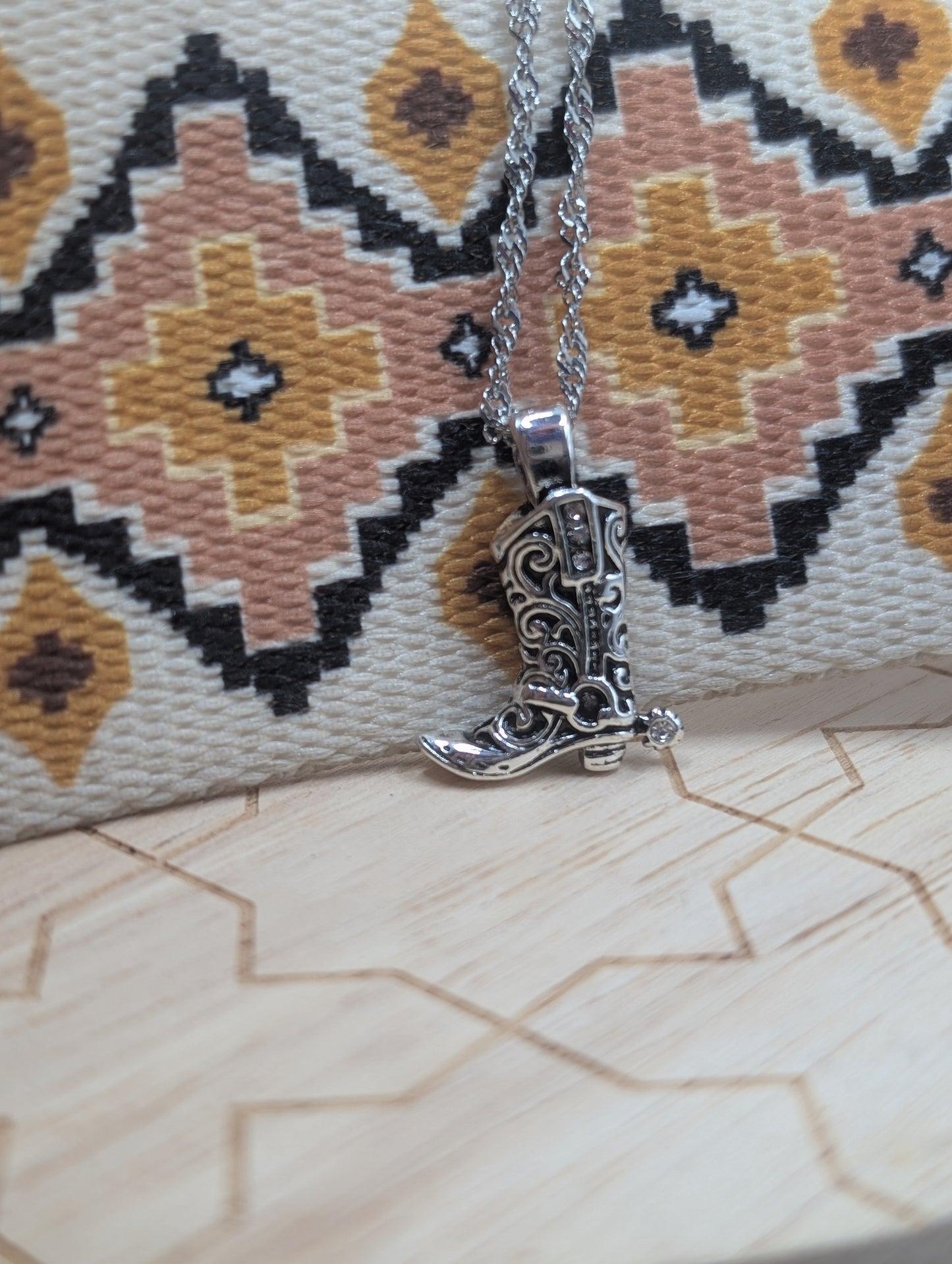 Silverado Nashville Boot Silver