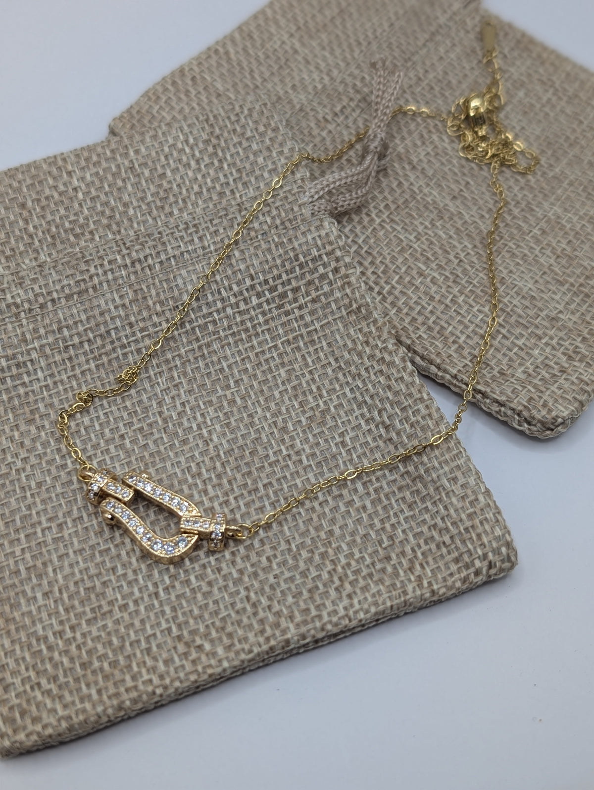 Western Buckle Necklace