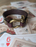 White Horse Wrist Cuff