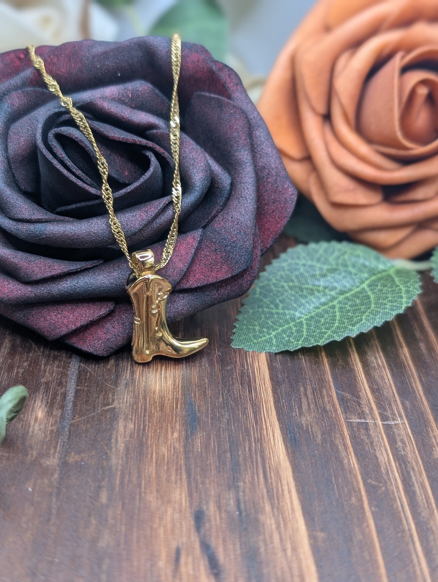 Broadway Boot Necklace