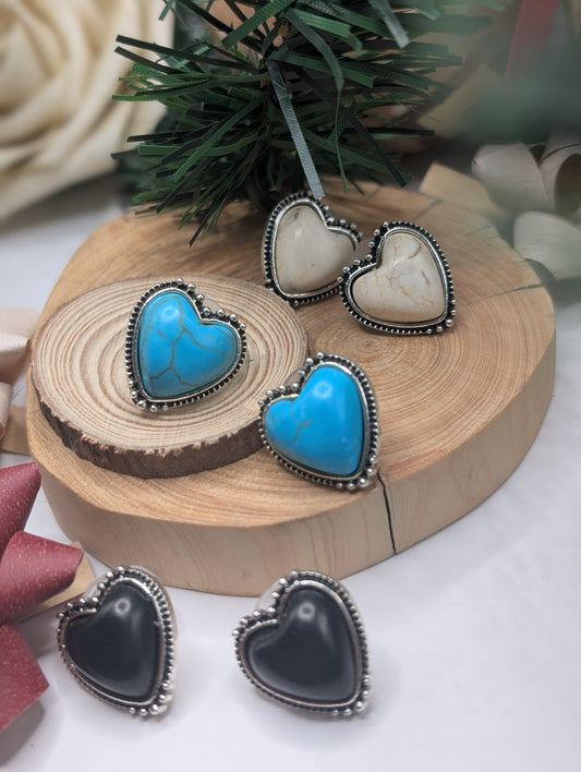 Flatliner Stud Earrings