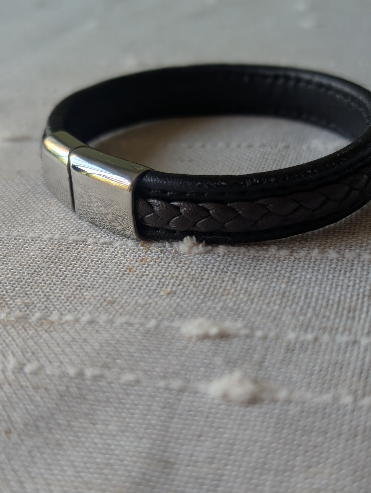 Mens steel cuff