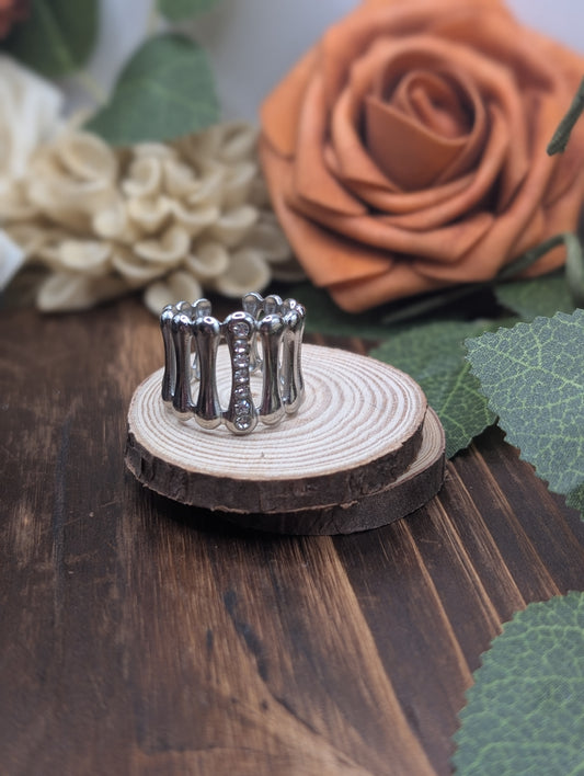 Bonecarver Silver ring