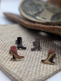 Cowboy Boot Stud Earrings